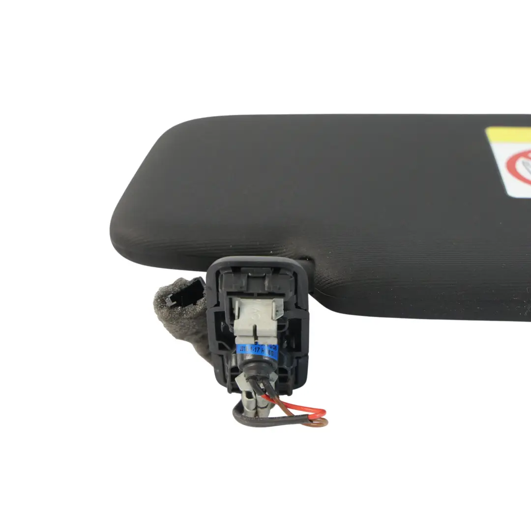 Mk3 Sun Visor Panel Black Front Left N/S to Seat Leon Cupra with Part number 5F0857551AL Seat Leon Cupra Mk3 Sun Visor Panel Black Front Left N/S - SKU 5F0857551AL - Part number 5F0857551AL