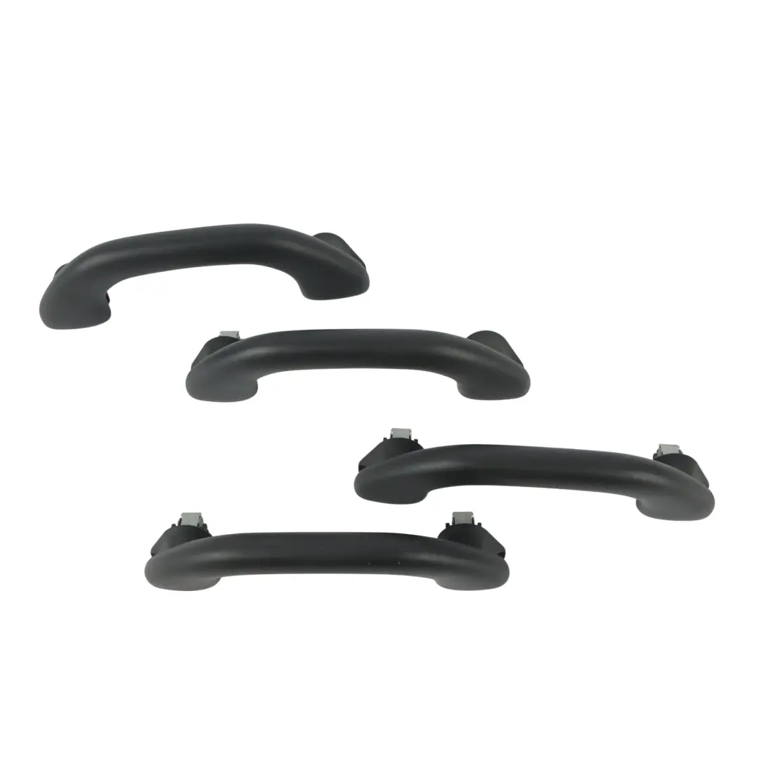 Mk3 Interior Roof Grab Handles Front Rear Black Set x4 to Seat Leon with Part number 5F0857607A Seat Leon Mk3 Interior Roof Grab Handles Front Rear Black Set x4 - SKU 5F0857607A-2 - Part number 5F0857607A