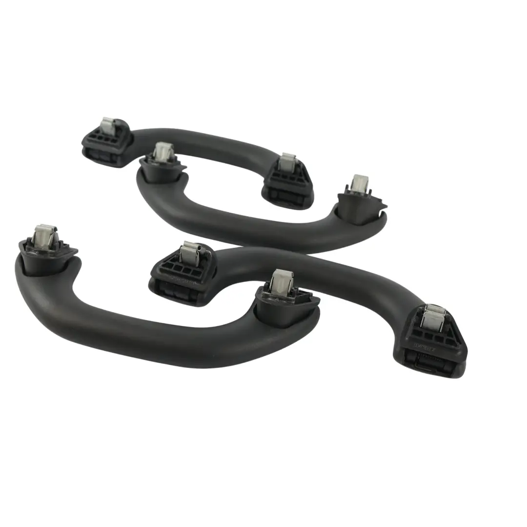 MK3 Asas Techo Interior Delanteras Traseras Negro Set x4 para Seat Leon con número de pieza 5F0857607A Seat Leon MK3 Asas Techo Interior Delanteras Traseras Negro Set x4 - SKU 5F0857607A-2 - Número de pieza 5F0857607A