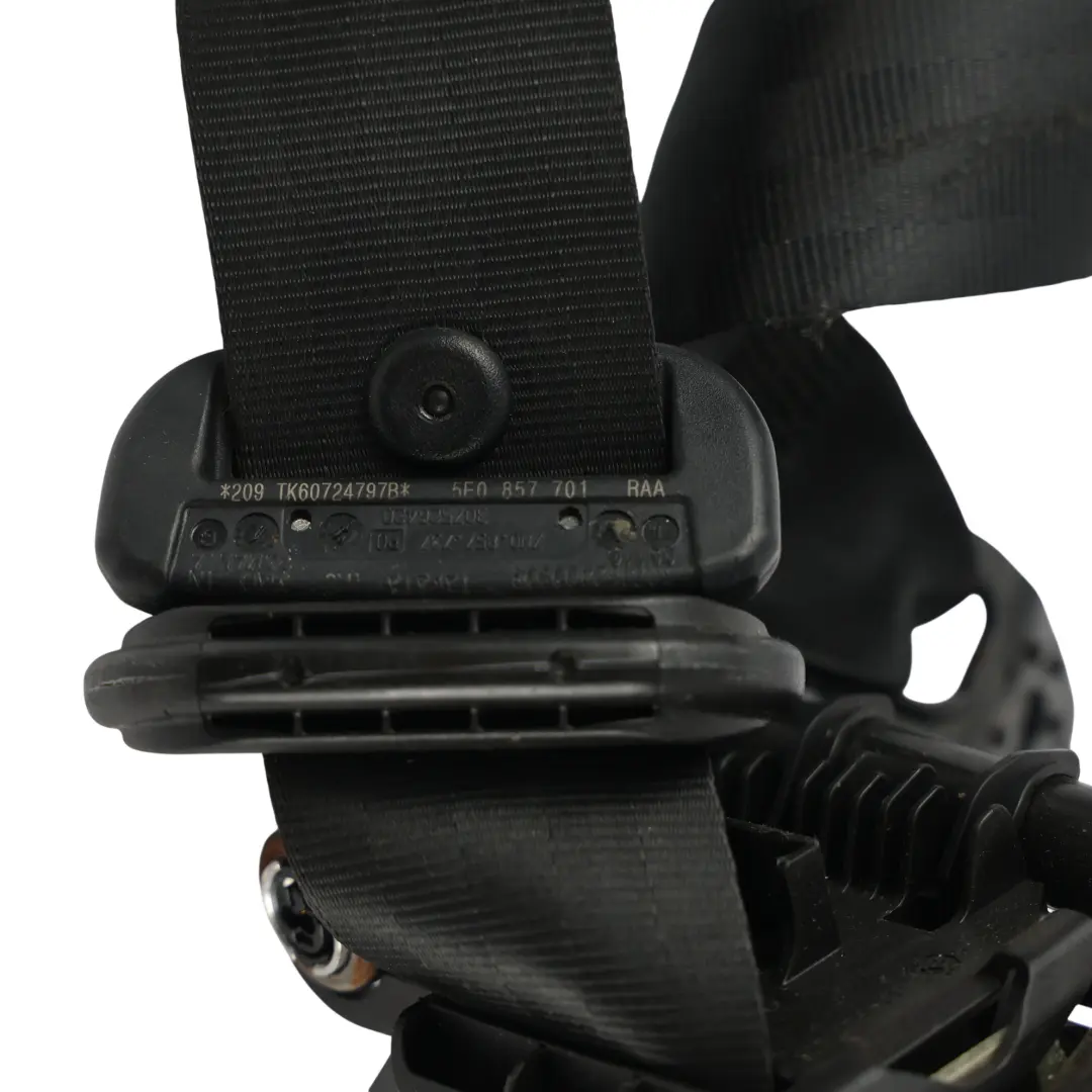 Mk3 5E Front Seat Belt Seatbelt Left N/S to Skoda Octavia with Part number 5E0857701 Skoda Octavia Mk3 5E Front Seat Belt Seatbelt Left N/S - SKU 5E0857701 - Part number 5E0857701