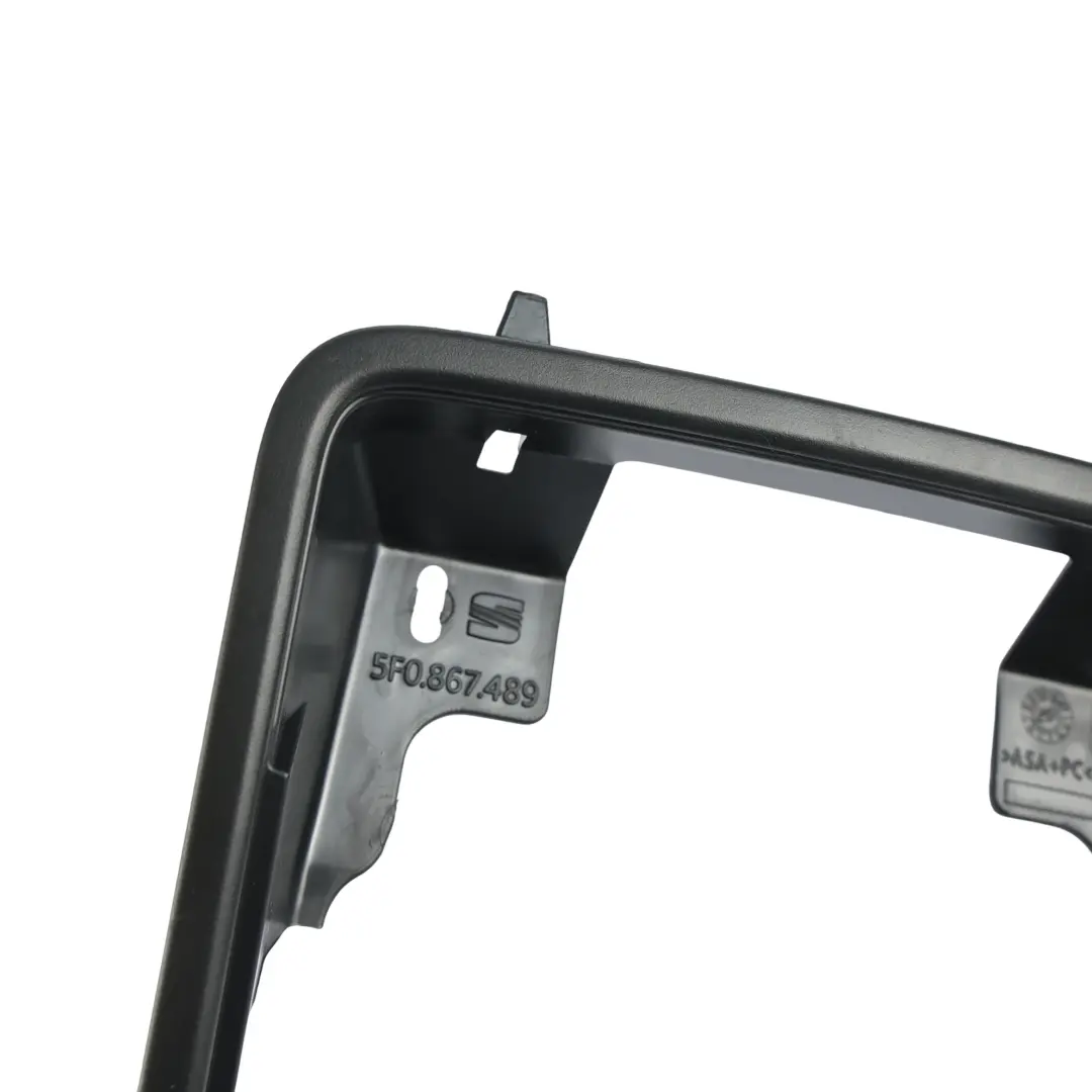 MK3 Interior Headliner Light Lamp Frame Surround Black to Seat Leon with Part number 5F0867489 Seat Leon MK3 Interior Headliner Light Lamp Frame Surround Black - SKU 5F0867489 - Part number 5F0867489