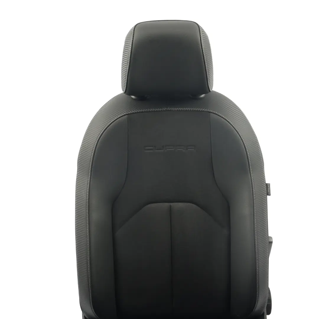 MK3 5F Cupra Sedile Anteriore Alcantara Pelle Nero Grigio Sinistro per Seat Leon con numero di parte 5F0881805GD Seat Leon MK3 5F Cupra Sedile Anteriore Alcantara Pelle Nero Grigio Sinistro - SKU 5F0881805GD - Numero di parte 5F0881805GD