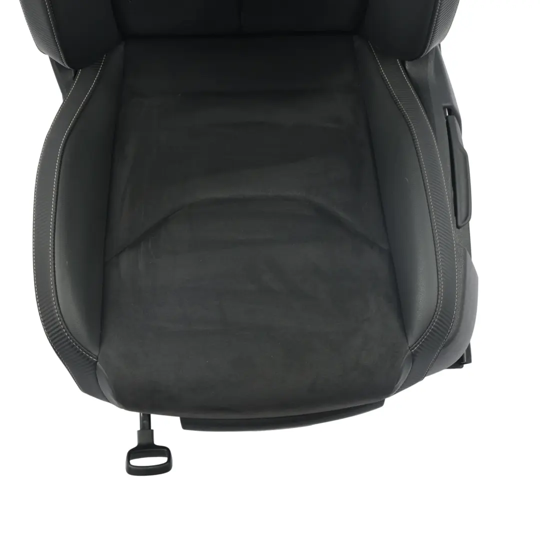 Seat Leon MK3 5F Cupra Siège Avant Confort Alcantara Cuir Noir Gris Gauche - SKU 5F0881805GD - Numéro de pièce 5F0881805GD