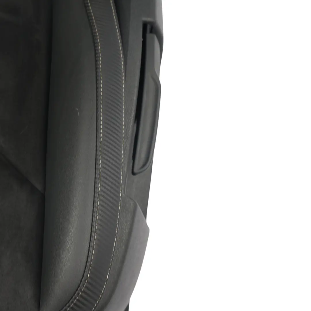 MK3 5F Cupra Comfort Vordersitz Alcantara Leder Schwarz Grau Links für Seat Leon mit Teilenummer 5F0881805GD Seat Leon MK3 5F Cupra Comfort Vordersitz Alcantara Leder Schwarz Grau Links - SKU 5F0881805GD - Teilenummer 5F0881805GD