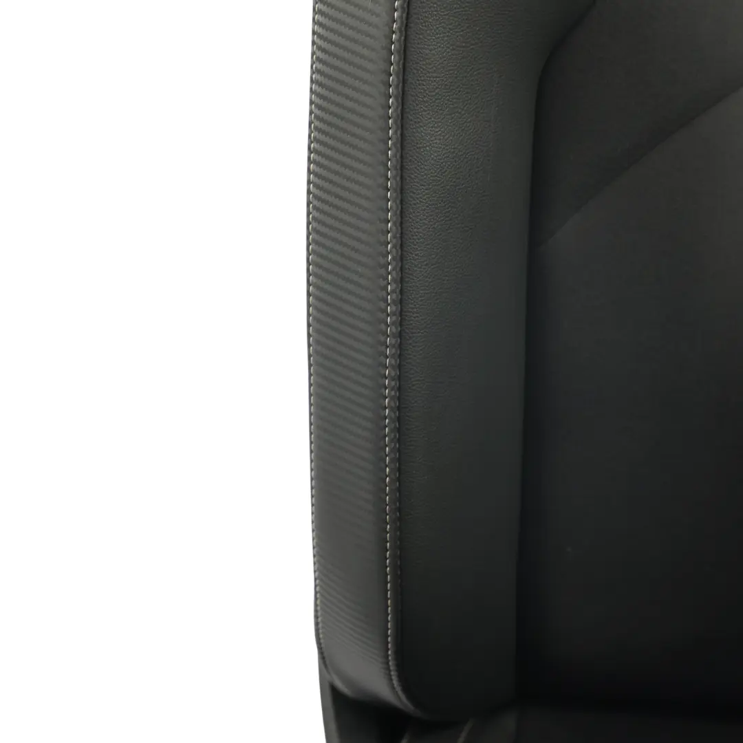 MK3 5F Cupra Siège Avant Confort Alcantara Cuir Noir Gris Gauche pour Seat Leon à propos du numéro de pièce 5F0881805GD Seat Leon MK3 5F Cupra Siège Avant Confort Alcantara Cuir Noir Gris Gauche - SKU 5F0881805GD - Numéro de pièce 5F0881805GD