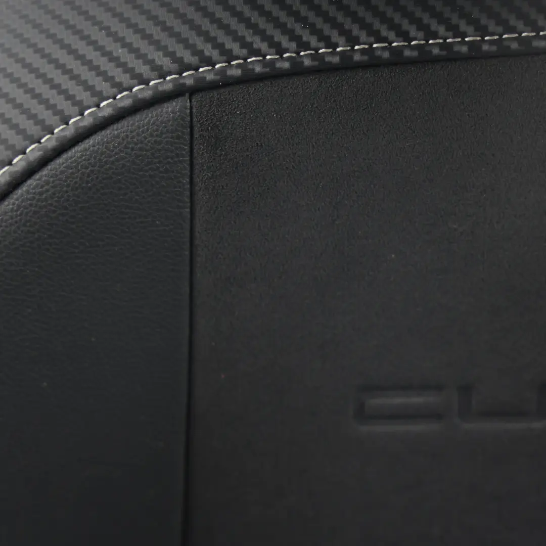 Mk3 5F Cupra Comfort Front Seat Alcantara Leather Black Grey Left N/S to Seat Leon with Part number 5F0881805GD Seat Leon Mk3 5F Cupra Comfort Front Seat Alcantara Leather Black Grey Left N/S - SKU 5F0881805GD - Part number 5F0881805GD