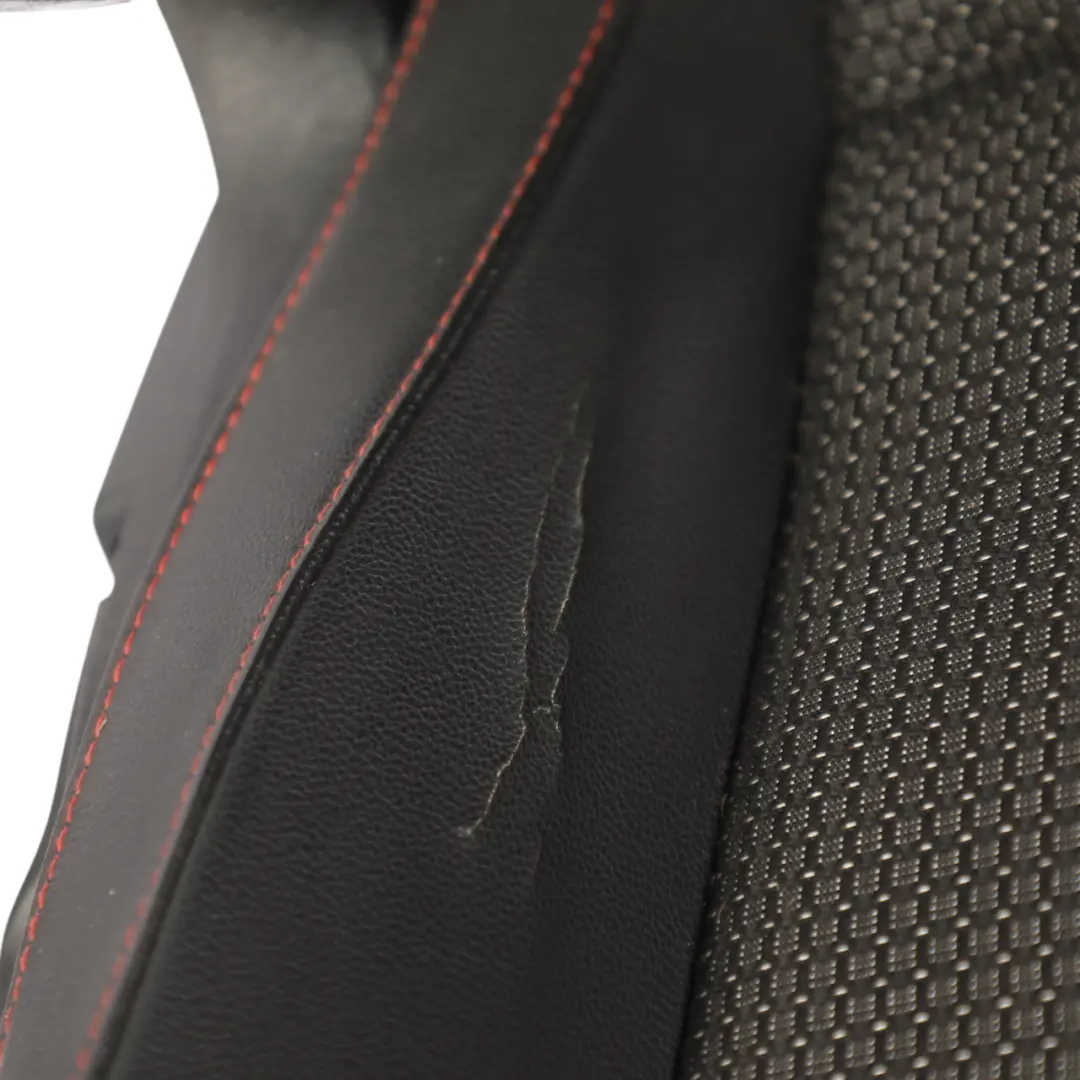 Mk3 Comfort Seat Front Right O/S Leather Cloth Black Red Stitching to Seat Leon with Part number 5F0881806CT Seat Leon Mk3 Comfort Seat Front Right O/S Leather Cloth Black Red Stitching - SKU 5F0881806CT - Part number 5F0881806CT