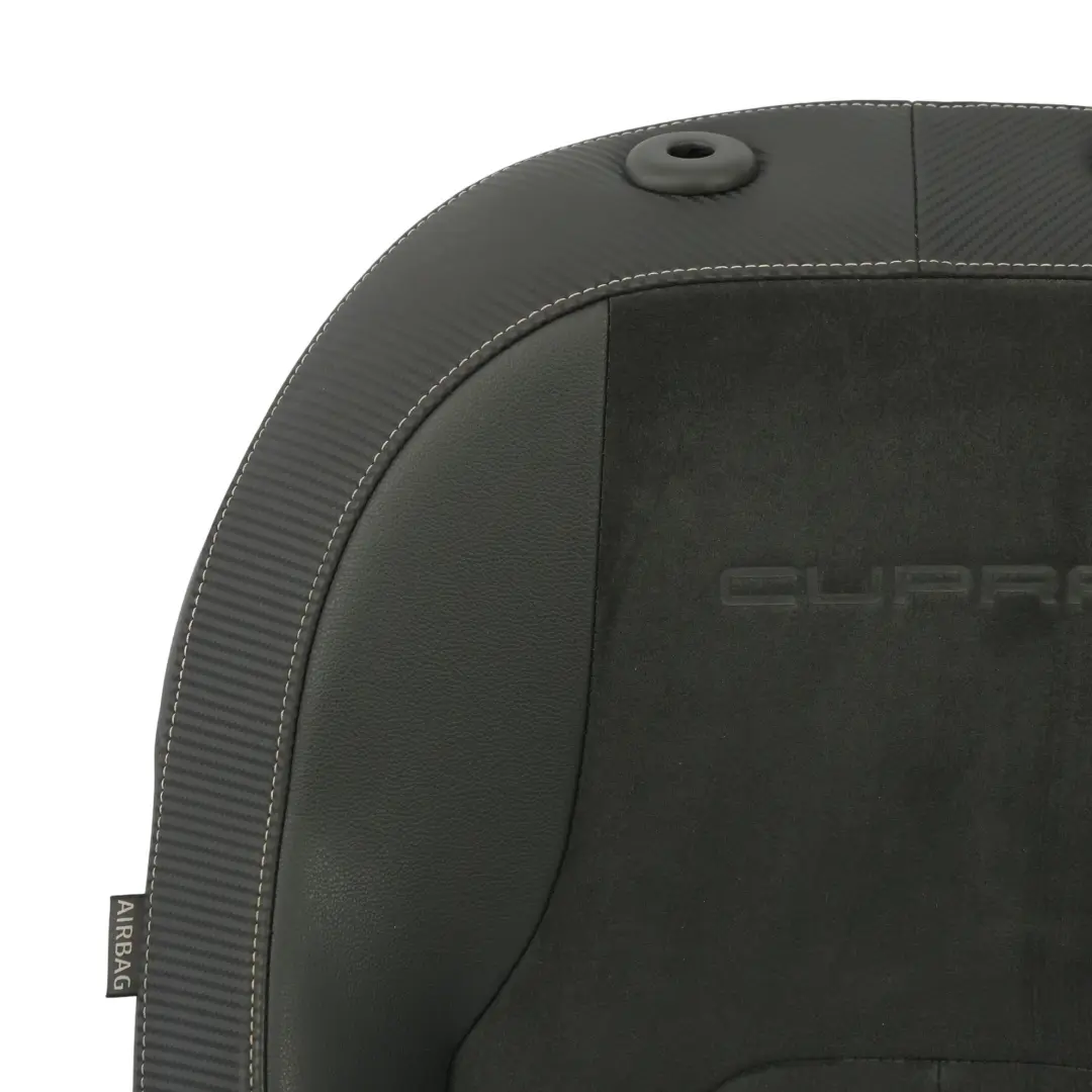 MK3 Cupra Sitzlehne Vorne Alcantara Leder Schwarz Grau Rechts für Seat Leon mit Teilenummer 5F0881806GD Seat Leon MK3 Cupra Sitzlehne Vorne Alcantara Leder Schwarz Grau Rechts - SKU 5F0881806GD-1 - Teilenummer 5F0881806GD