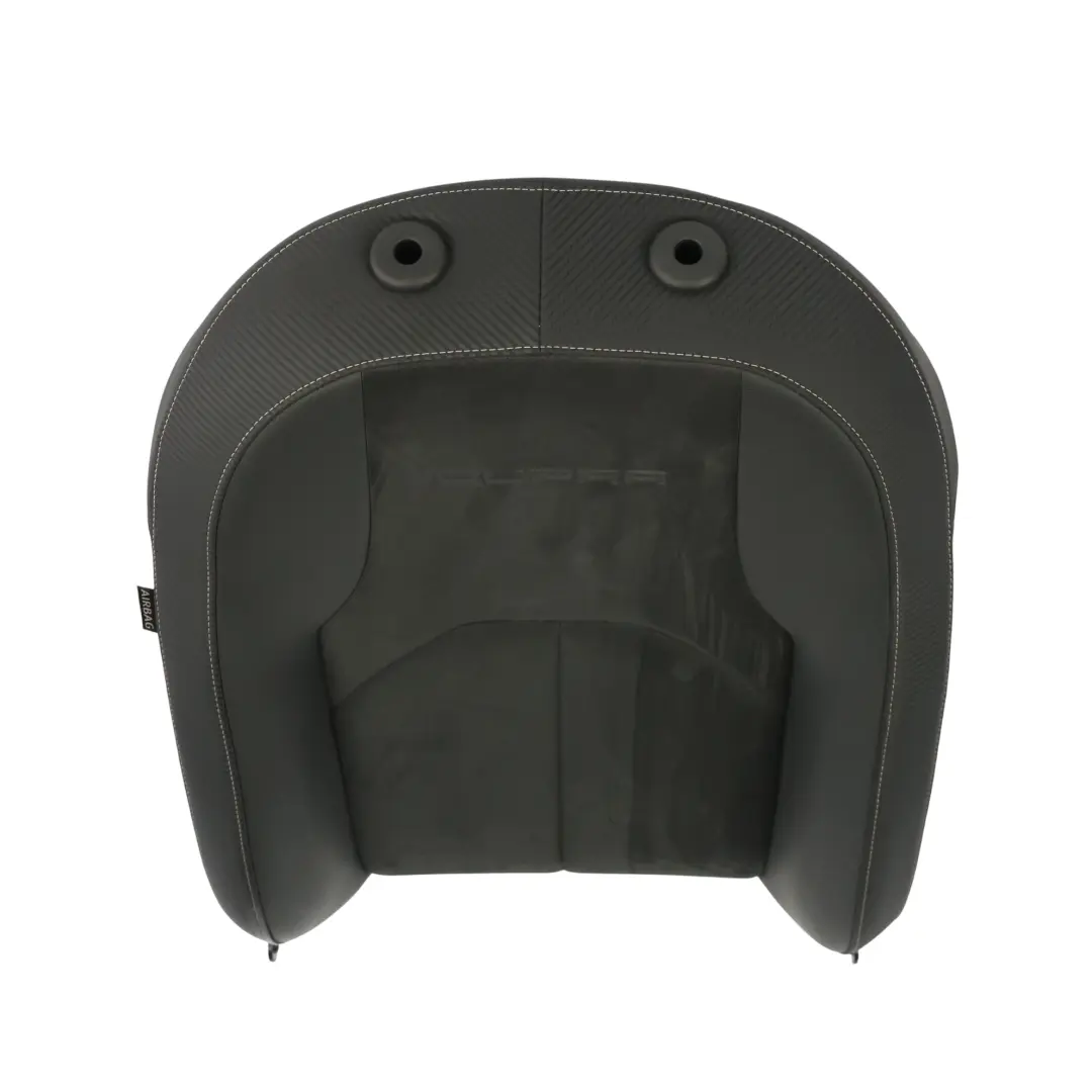 Seat Leon MK3 Cupra Sitzlehne Vorne Alcantara Leder Schwarz Grau Rechts - SKU 5F0881806GD-1 - Teilenummer 5F0881806GD