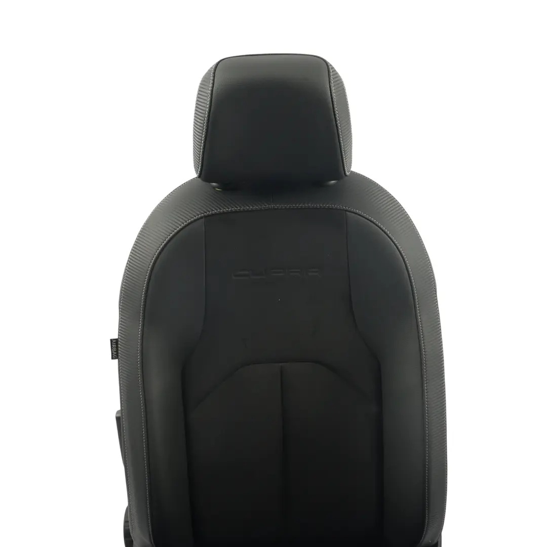 Seat Leon MK3 5F Cupra Sedile Anteriore Alcantara Pelle Nero Grigio Destro - SKU 5F0881806GD - Numero di parte 5F0881806GD