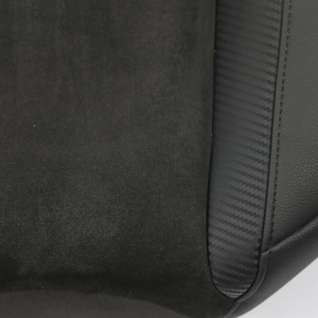 Mk3 5F Cupra Rear Seat Bench Couch Covering Black Anthracite Alcantara to Seat Leon with Part number 5F0885031HA Seat Leon Mk3 5F Cupra Rear Seat Bench Couch Covering Black Anthracite Alcantara - SKU 5F0885031HA - Part number 5F0885031HA