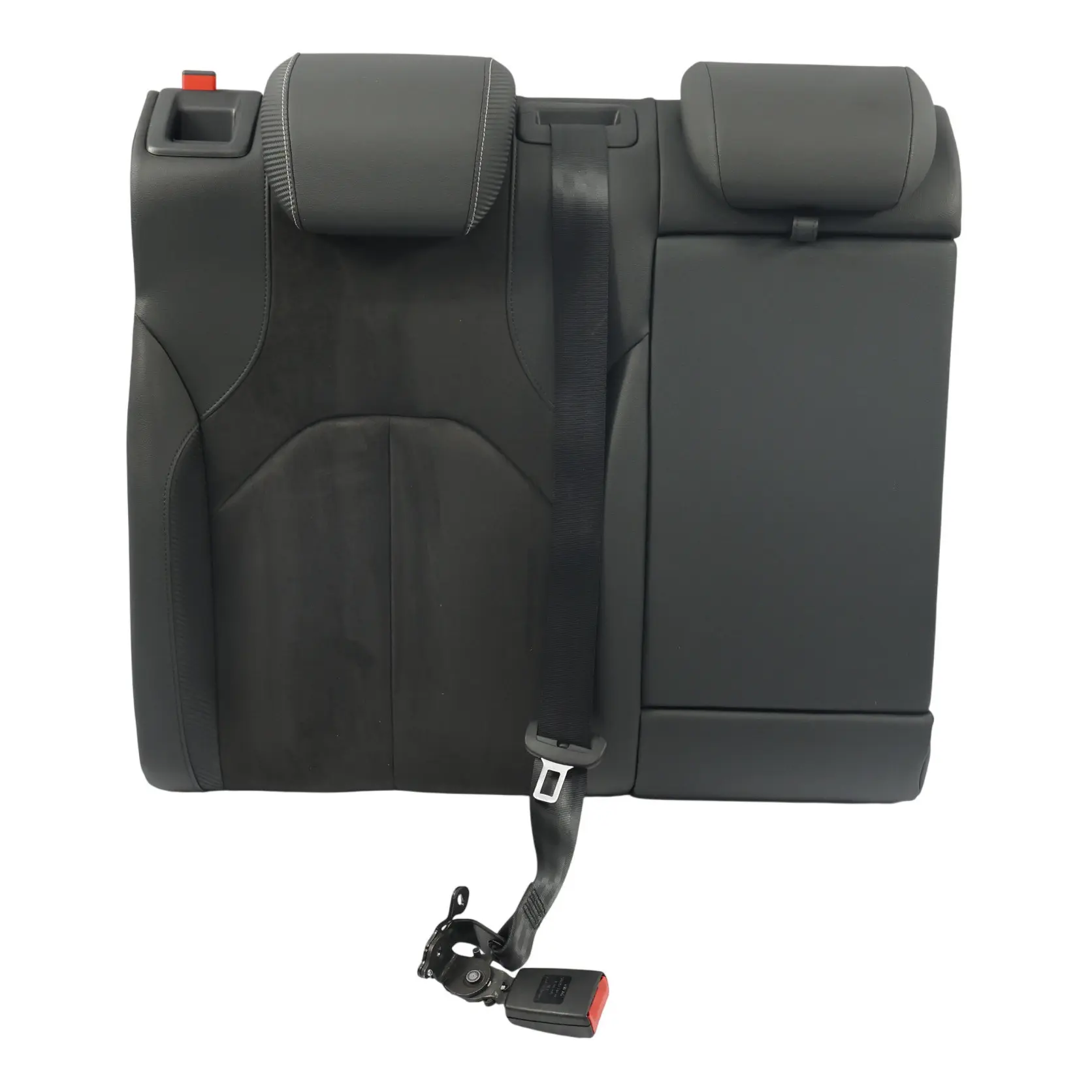 Seat Leon Cupra 5F Backrest Cover Alcantara Black Anthracite Rear Seat Right O/S