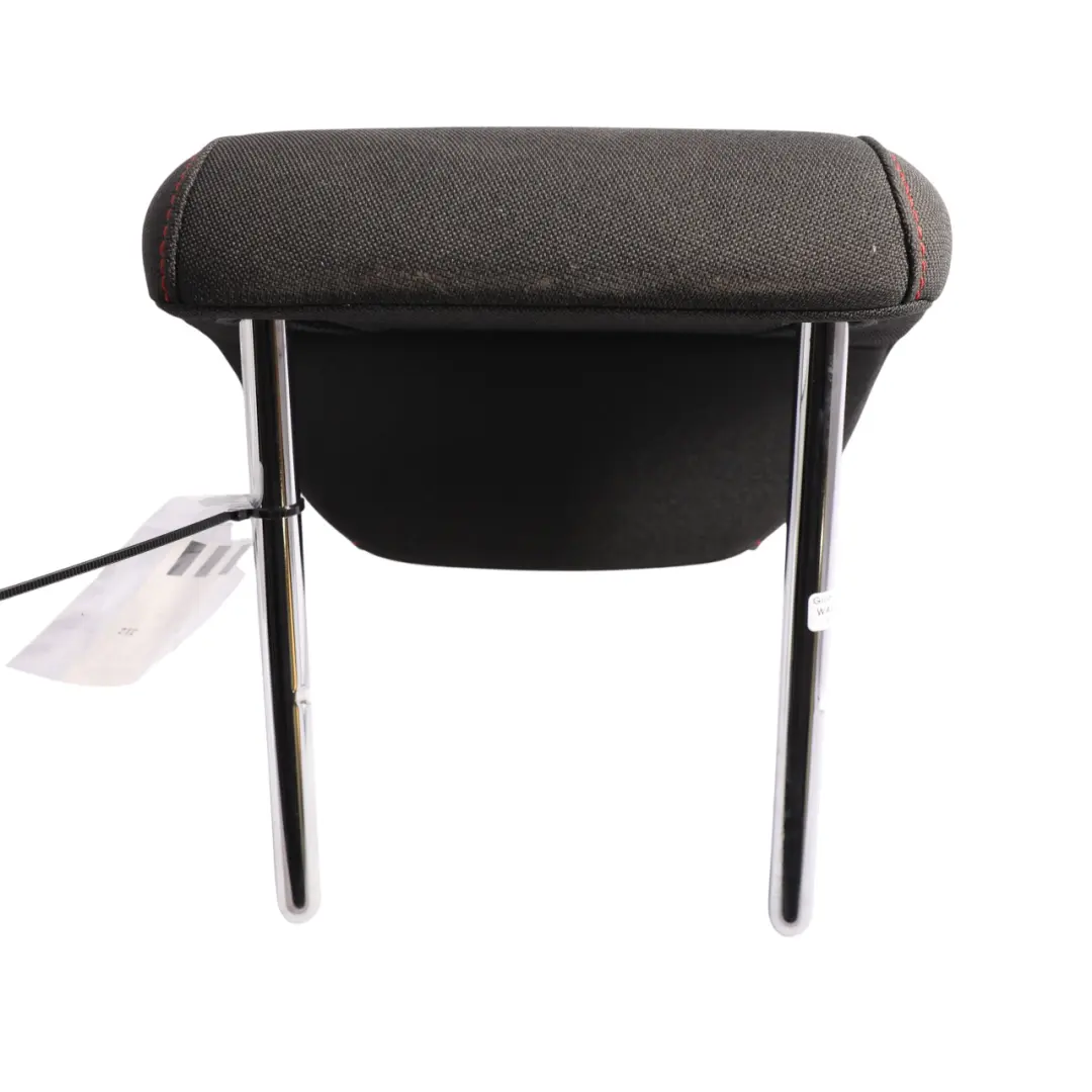 Seat Leon Mk3 5F Rear Headrest Left Right N/O/S Fabric Schwarz/Flashrot - SKU 5F0885901N - Part number 5F0885901N
