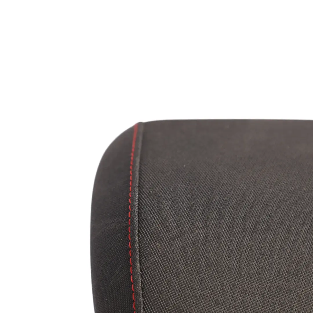 Seat Leon Mk3 5F Rear Headrest Left Right N/O/S Fabric Schwarz/Flashrot - SKU 5F0885901N - Part number 5F0885901N