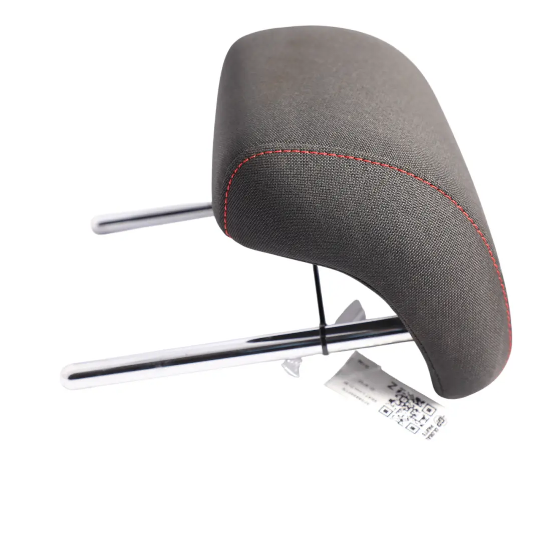 Mk3 5F Rear Headrest Left Right N/O/S Fabric Schwarz/Flashrot to Seat Leon with Part number 5F0885901N Seat Leon Mk3 5F Rear Headrest Left Right N/O/S Fabric Schwarz/Flashrot - SKU 5F0885901N - Part number 5F0885901N