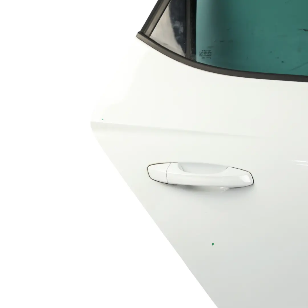 Seat Leon Mk3 Drzwi Tylne Prawe Nevada White Białe - S9R - SKU 5F4833056-BNE - Numer Części 5F4833056