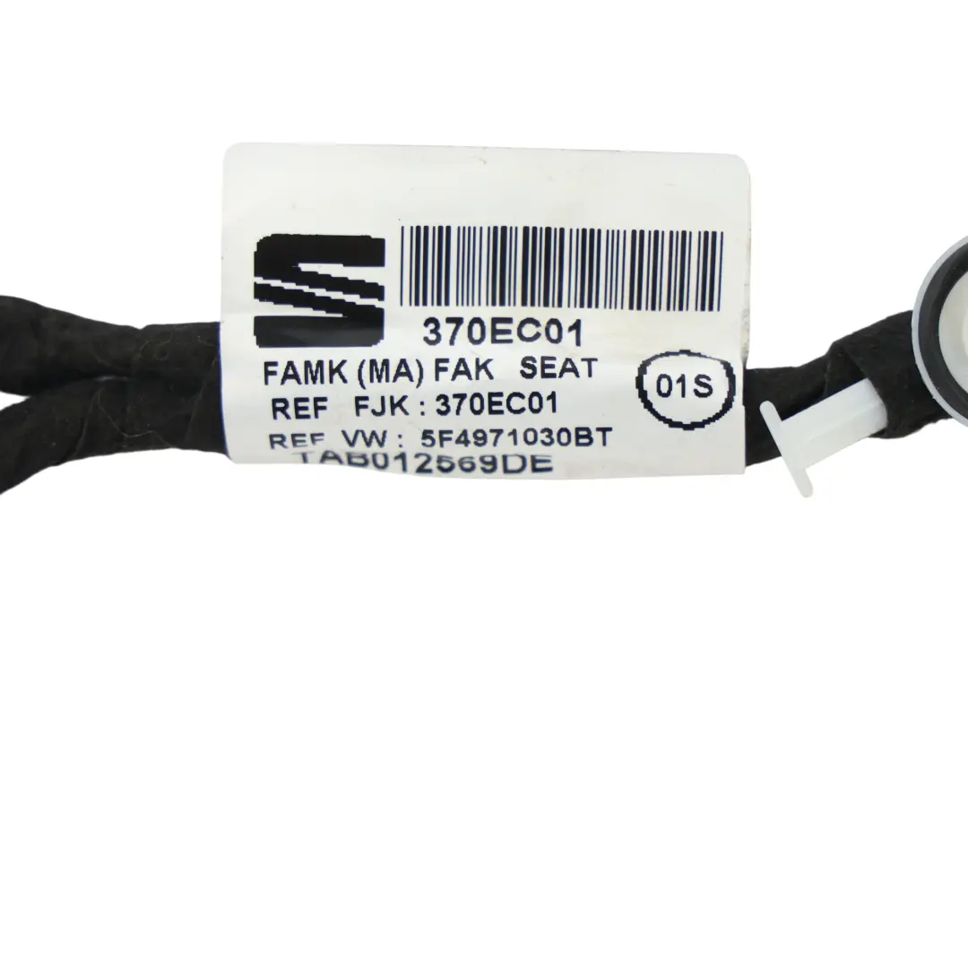 Seat Leon Mk3 Front Door Wiring Loom Harness Cable Right O/S - SKU RHD-5F4971030BT - Part number 5F4971030BT