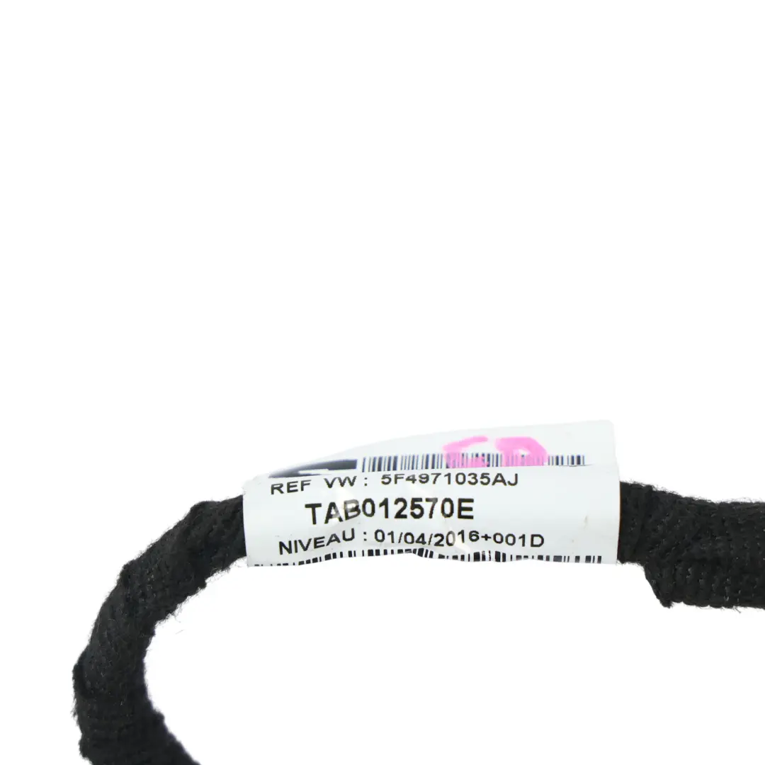 Seat Leon Cupra Mk3 5F Front Door Wiring Loom Cable Right O/S - SKU RHD-5F4971035AJ - Part number 5F4971035AJ