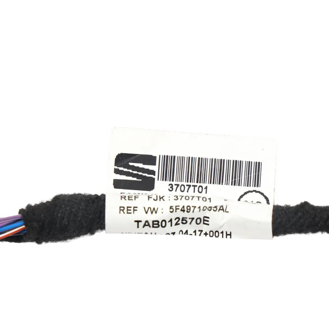 Mk3 5F Door Wiring Loom Cable Front Driver Side O/S to Seat Leon Cupra with Part number 5F4971035AL Seat Leon Cupra Mk3 5F Door Wiring Loom Cable Front Driver Side O/S - SKU RHD-5F4971035AL - Part number 5F4971035AL