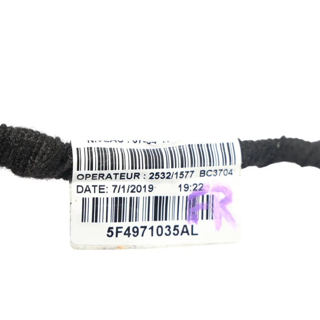 Seat Leon Cupra Mk3 5F Door Wiring Loom Cable Front Driver Side O/S - SKU RHD-5F4971035AL - Part number 5F4971035AL