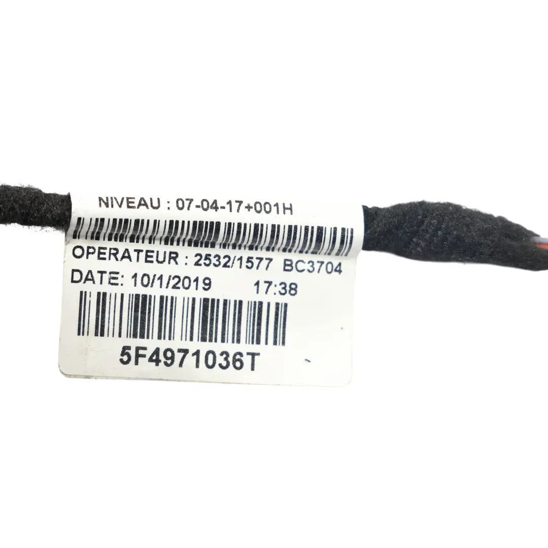 Seat Leon Mk3 Front Door Wiring Loom Harness Passenger Side Left N/S - SKU RHD-5F4971036T - Part number 5F4971036T