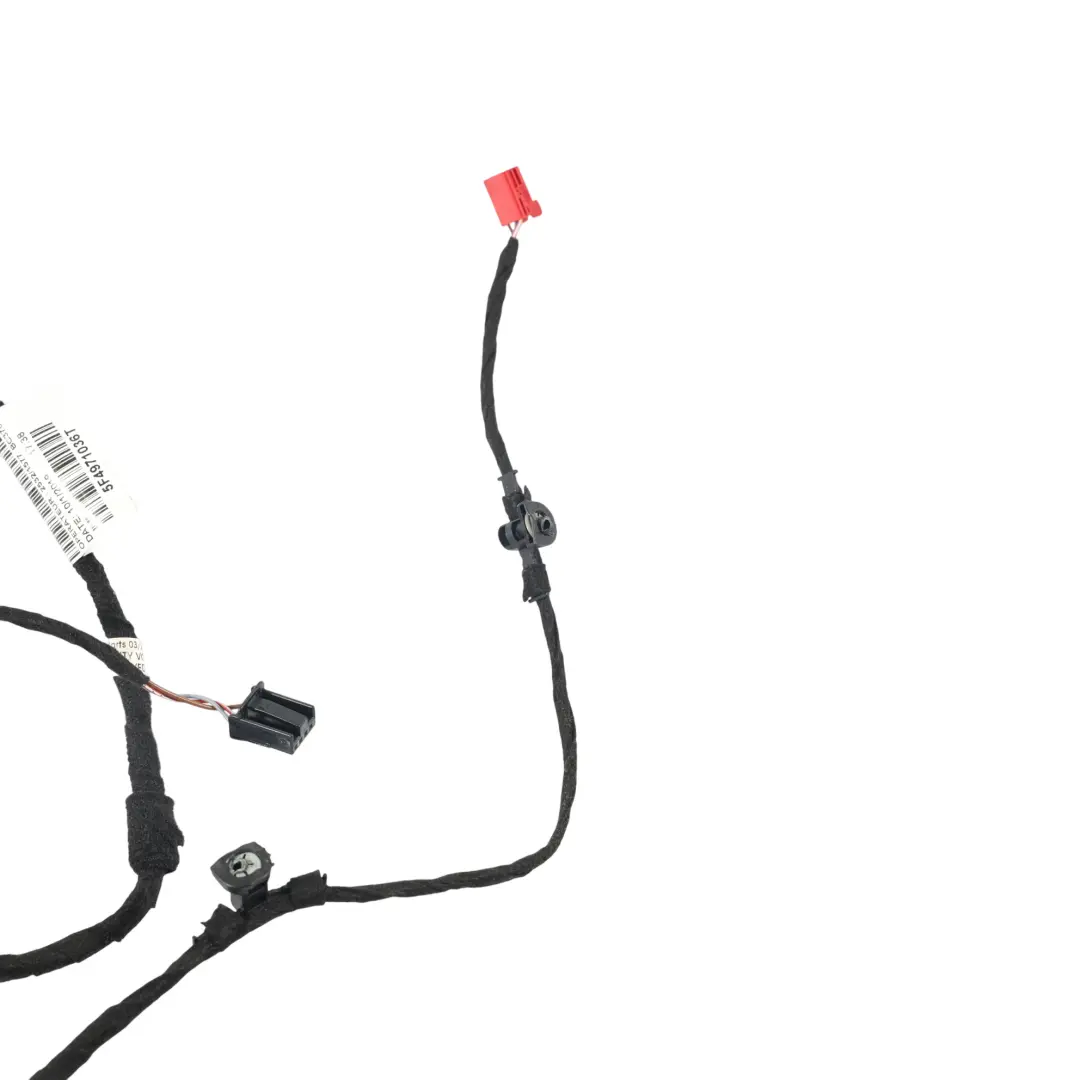 Seat Leon Mk3 Front Door Wiring Loom Harness Passenger Side Left N/S - SKU RHD-5F4971036T - Part number 5F4971036T
