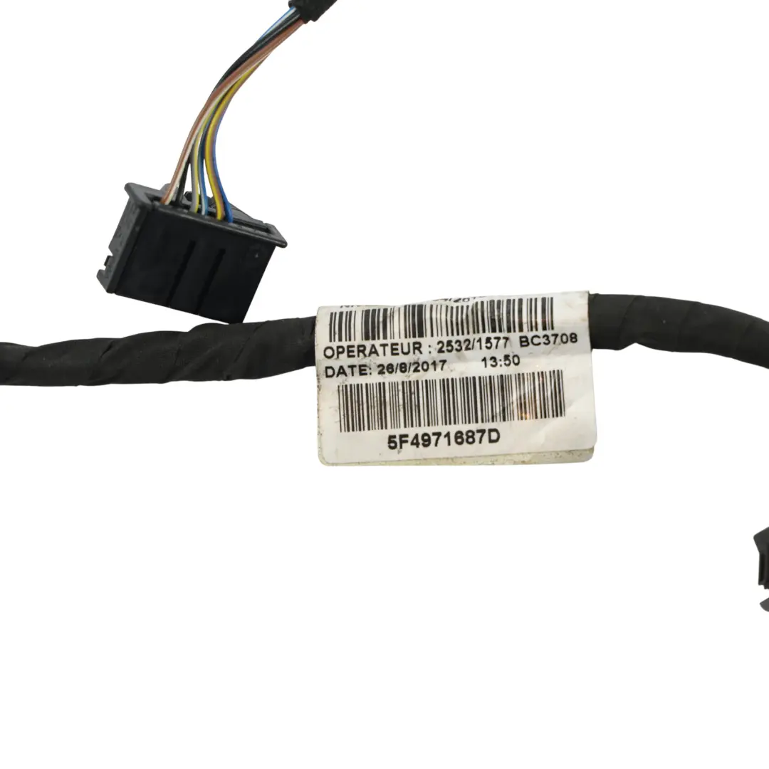 Seat Leon MK3 Rear Door Wiring Harness Loom Cable - SKU 5F4971687D - Part number 5F4971687D
