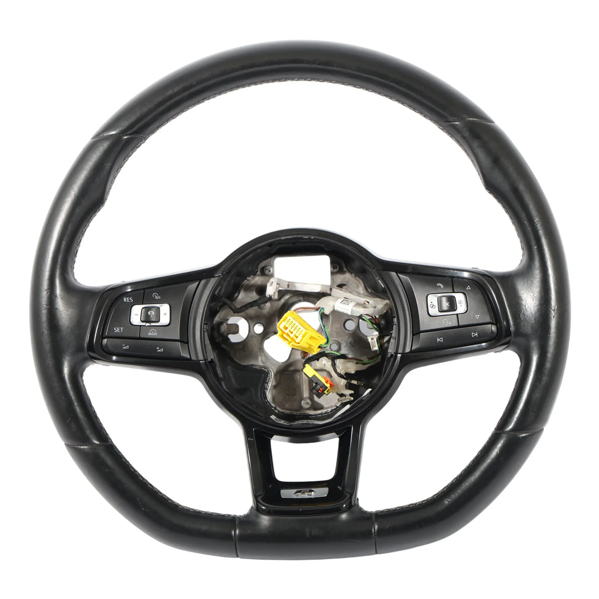 Volkswagen Golf R Mk7 Kierownica Czarna Skóra Multifunkcja 5G0419091CJ