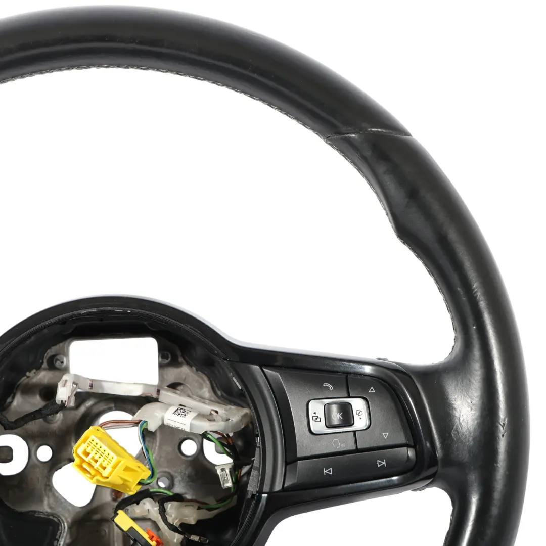 Volkswagen Golf R Mk7 Lenkrad Schwarz Leder Multifunktion - SKU 5G0419091CJ - Teilenummer 5G0419091CJ