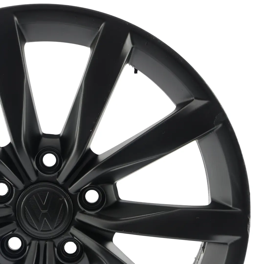 Volkswagen Golf MK7 Felga Aluminiowa Czarna 17" 7J ET49 Dijon - SKU 5G0601025BF-2 - Numer Części 5G0601025BF