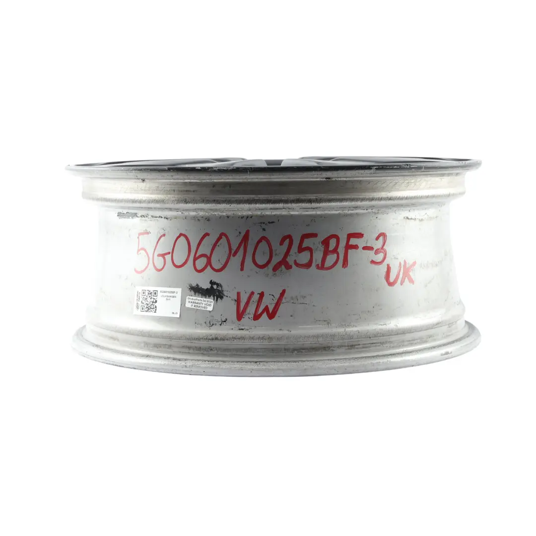 Rim Alloy Black 17" 7J ET:49 Dijon to Volkswagen VW Golf Mk7 Wheel with Part number 5G0601025BF Volkswagen VW Golf Mk7 Wheel Rim Alloy Black 17" 7J ET:49 Dijon - SKU 5G0601025BF-3 - Part number 5G0601025BF