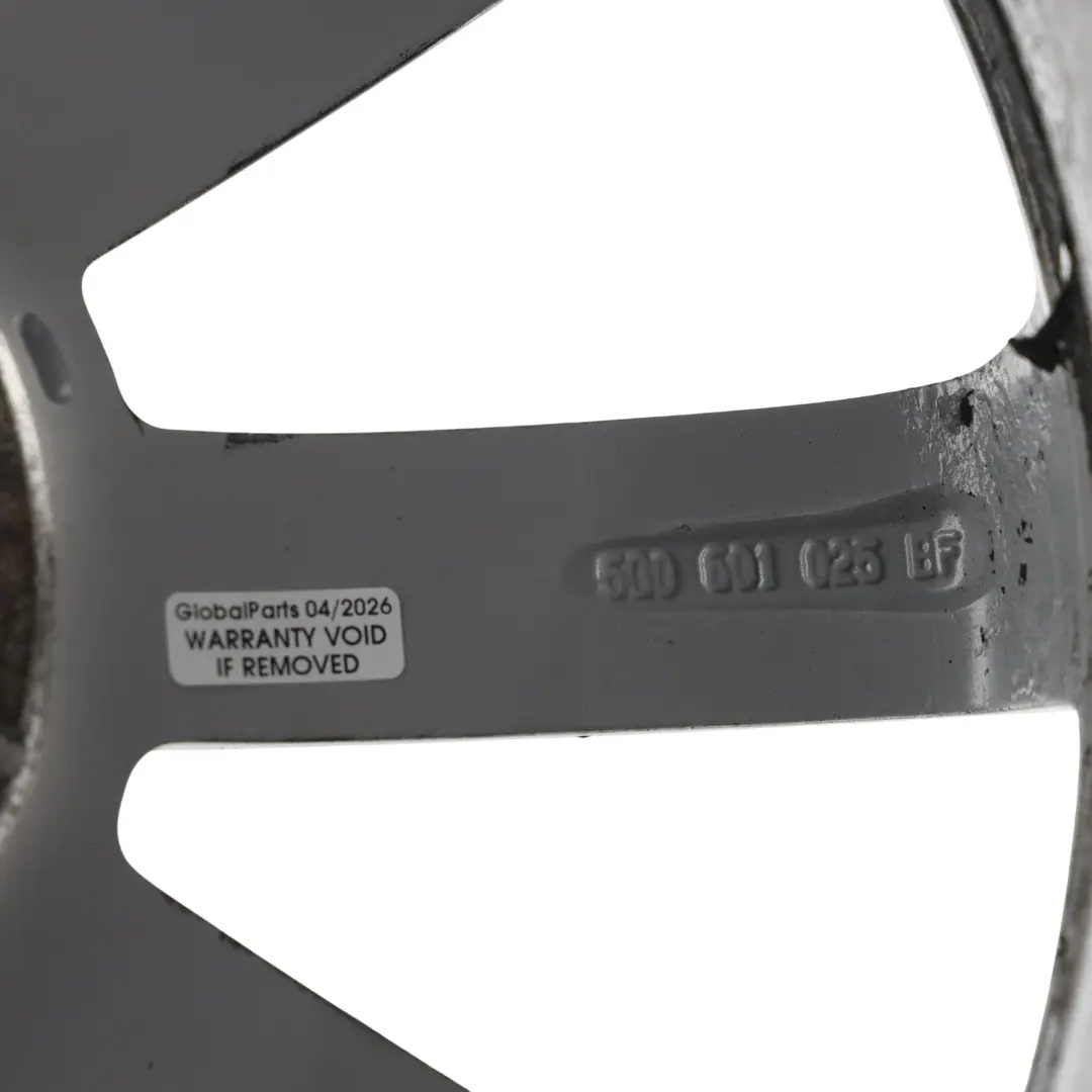 Volkswagen VW Golf Mk7 Wheel Rim Alloy Black 17" 7J ET:49 Dijon - SKU 5G0601025BF-4 - Part number 5G0601025BF