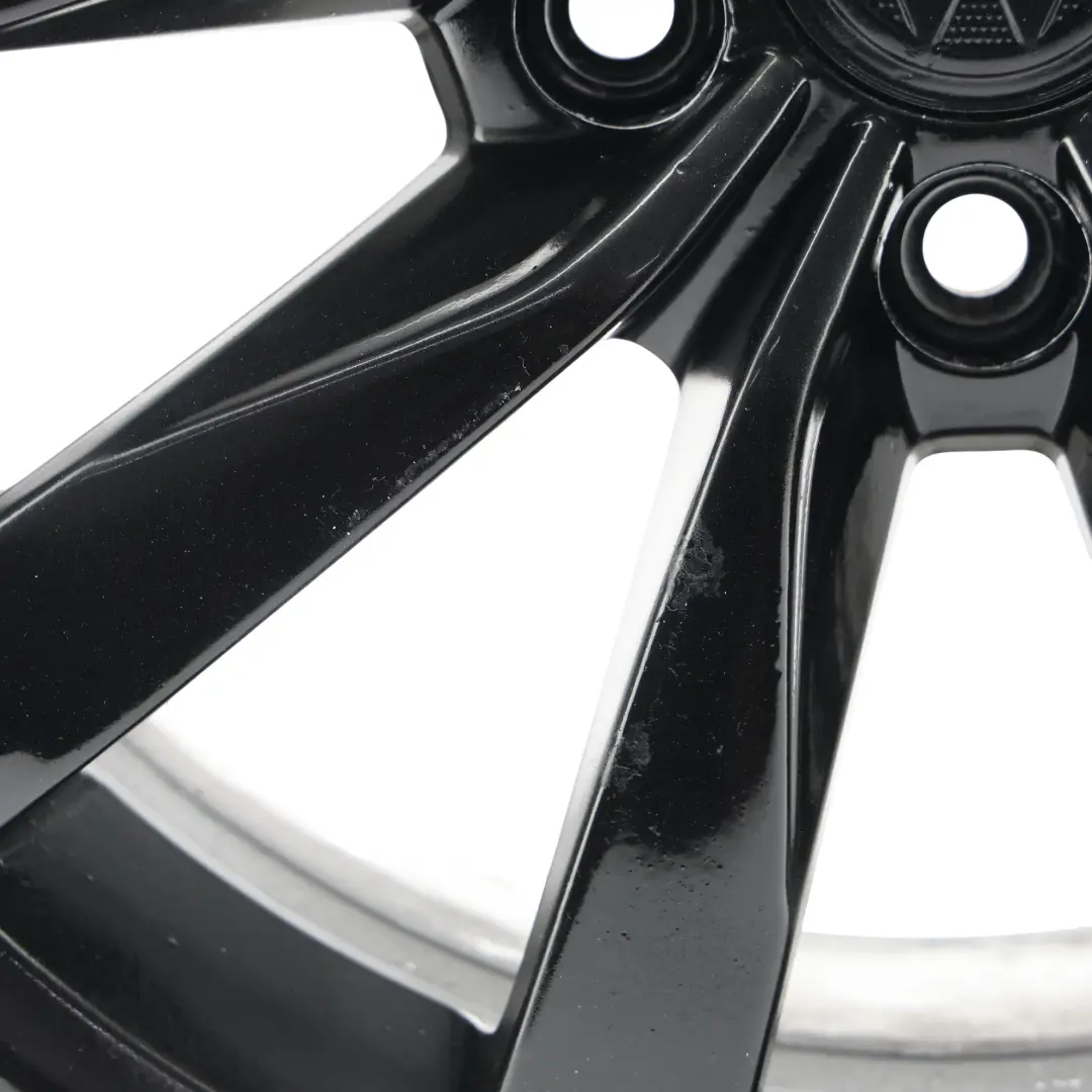 Volkswagen VW Golf Mk7 Wheel Rim Alloy Black 17" 7J ET:49 Dijon - SKU 5G0601025BF-4 - Part number 5G0601025BF