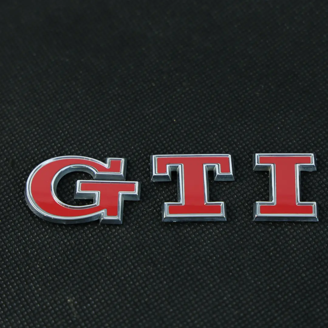 Volkswagen Golf GTI 5G Rear Emblem Logo Badge Lettering GTI - SKU 5G0853675AC - Part number 5G0853675AC