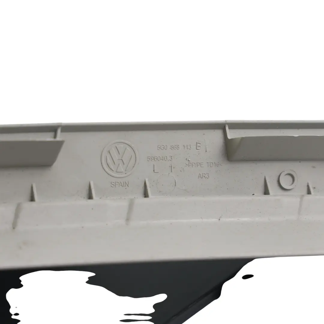 Volkswagen Golf MK7 Rivestimento Montante A Anteriore Sinistro - SKU 5G0868143B - Numero di parte 5G0868143B