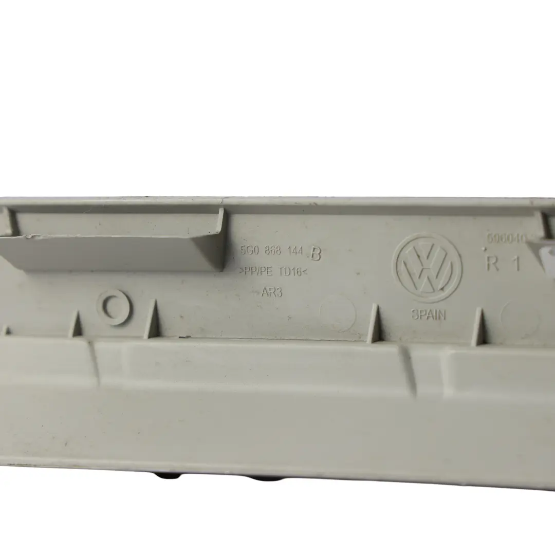 Pillar Trim Cover Panel Front Right O/S to Volkswagen Golf Mk7 A with Part number 5G0868144B Volkswagen Golf Mk7 A Pillar Trim Cover Panel Front Right O/S - SKU 5G0868144B-1 - Part number 5G0868144B
