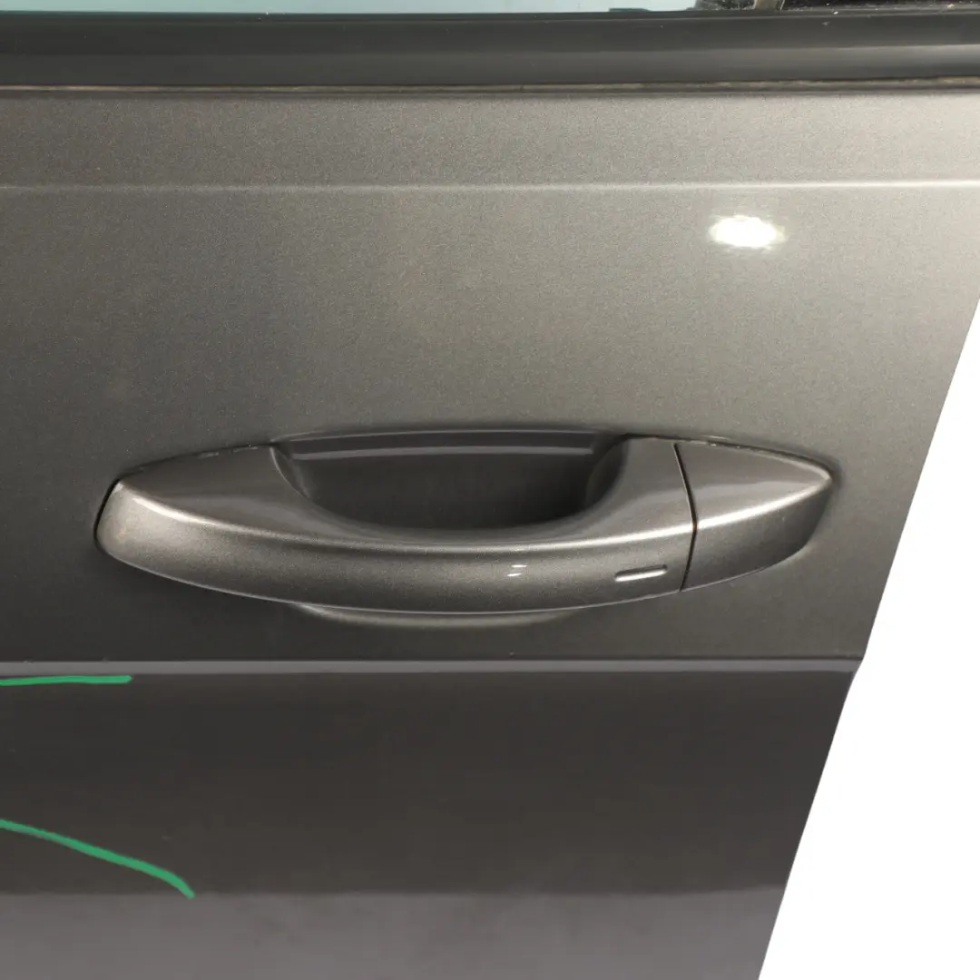 VW Volkswagen Golf Mk7 Door Front Left N/S Panel Limestone Grey Metallic - A7N - SKU 5G4831055AS-LIM - Part number 5G4831055AS