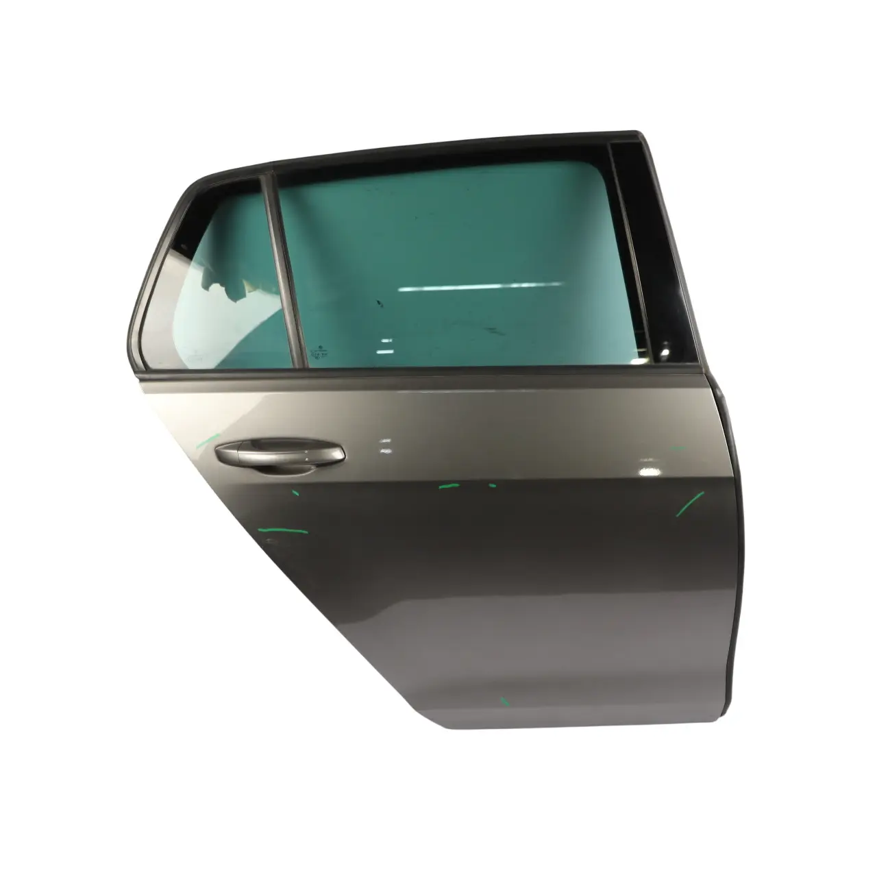 VW Volkswagen Golf Mk7 Door Rear Right O/S Limestone Grey Metallic - A7N