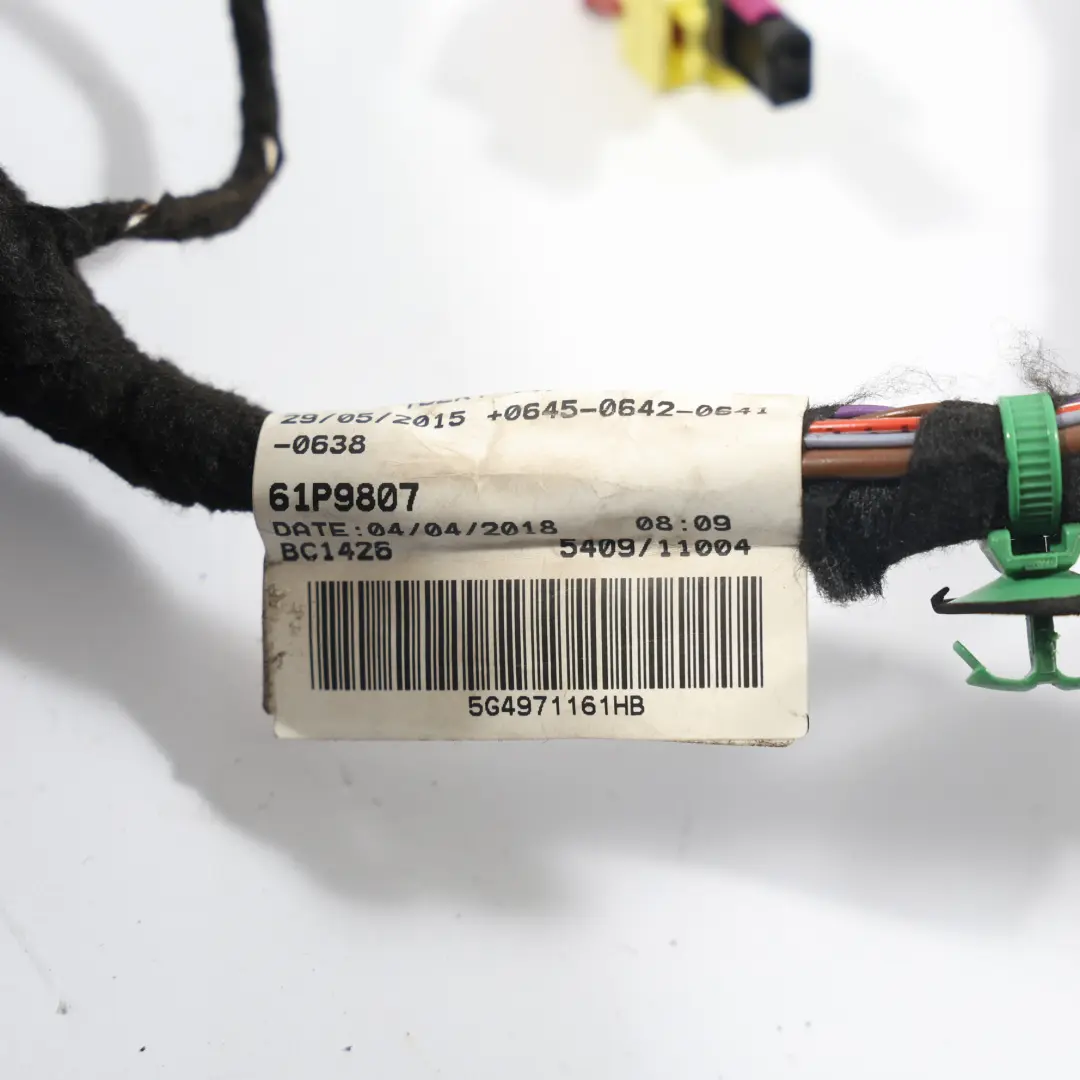 Front Door Wiring Loom Harness Passenger's Side to Volkswagen Golf MK7 with Part number 5G4971161HB Volkswagen Golf MK7 Front Door Wiring Loom Harness Passenger's Side - SKU RHD-5G4971161HB - Part number 5G4971161HB