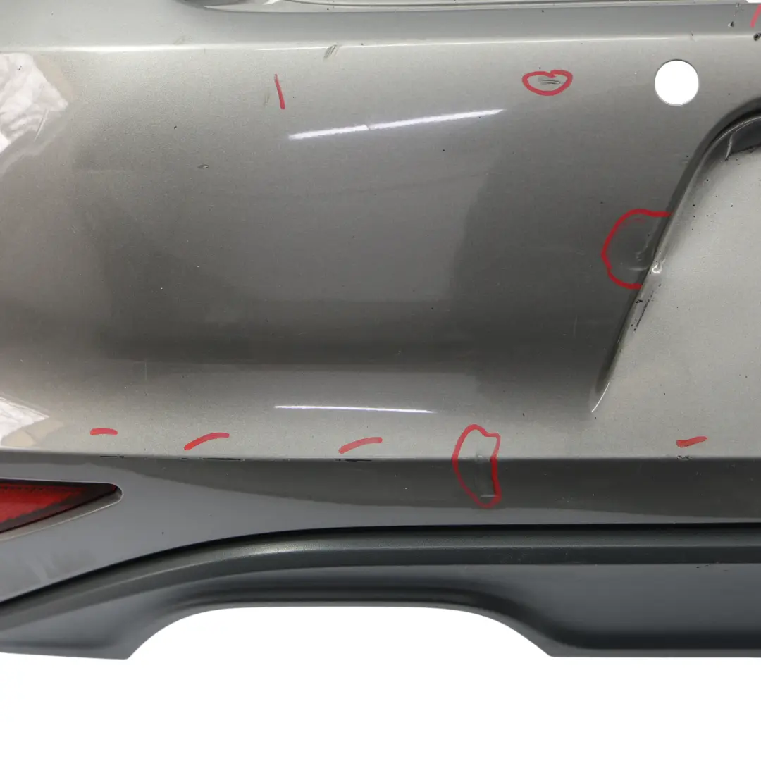 Bumper Rear Trim Panel Cover Limestone Grey Metallic - A7N to Volkswagen Golf Mk7 with Part number 5G6807417AP Volkswagen Golf Mk7 Bumper Rear Trim Panel Cover Limestone Grey Metallic - A7N - SKU 5G6807417AP-LIM - Part number 5G6807417AP