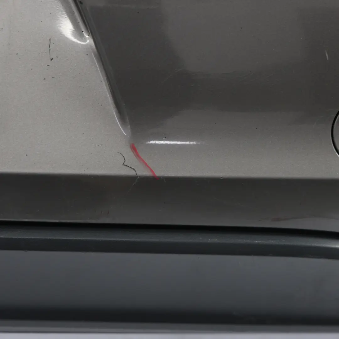 Bumper Rear Trim Panel Cover Limestone Grey Metallic - A7N to Volkswagen Golf Mk7 with Part number 5G6807417AP Volkswagen Golf Mk7 Bumper Rear Trim Panel Cover Limestone Grey Metallic - A7N - SKU 5G6807417AP-LIM - Part number 5G6807417AP