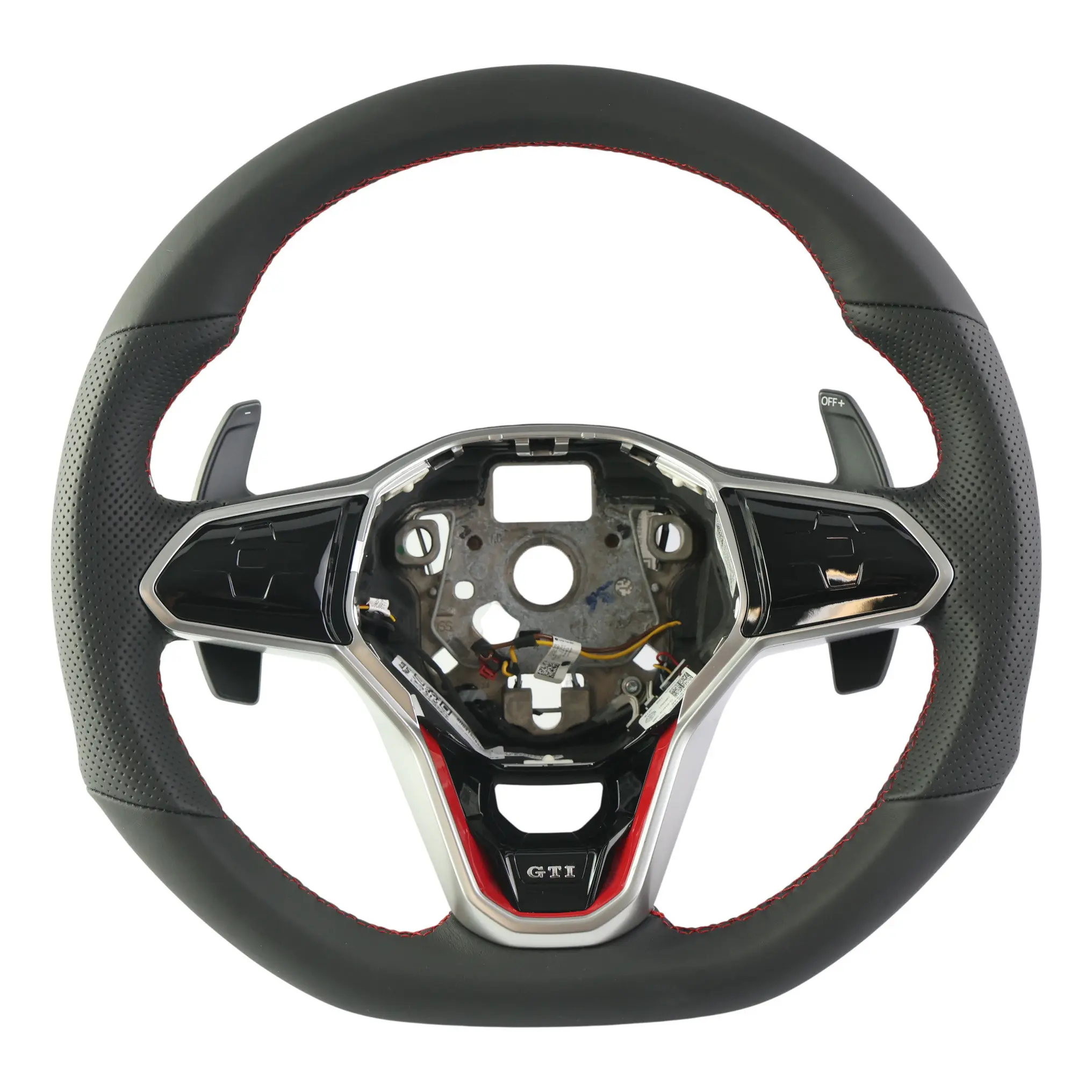 Volkswagen Golf MK8 GTI Kierownica NOWA Czarna Skóra Ścięta 5H0419089BB