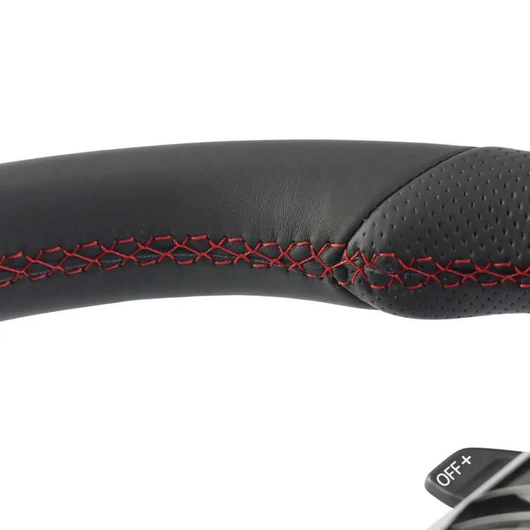 Volkswagen Golf MK8 GTI Steering Wheel NEW Leather Flat Bottom - SKU 5H0419089BB-1 - Part number 5H0419089BB