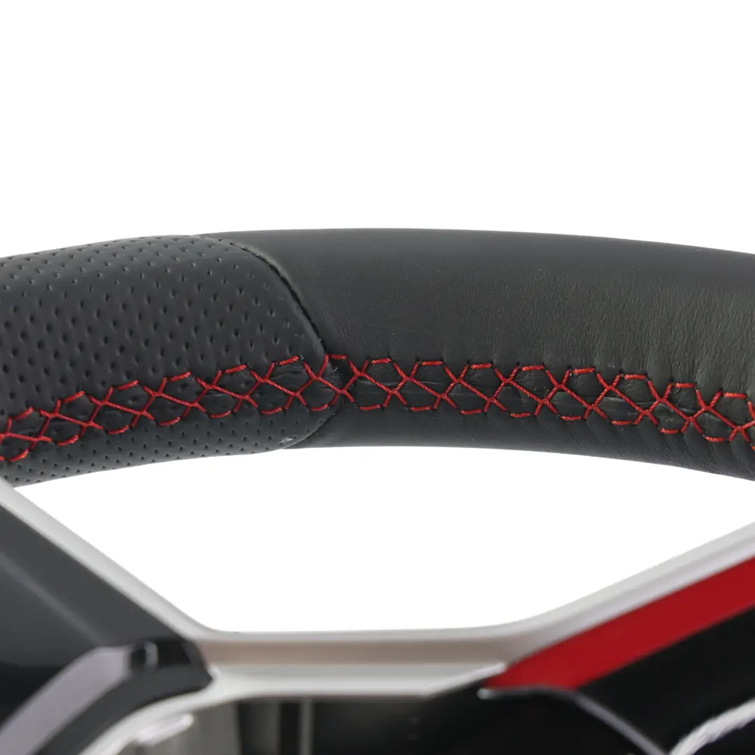 Volkswagen Golf MK8 GTI Steering Wheel NEW Leather Flat Bottom - SKU 5H0419089BB-1 - Part number 5H0419089BB