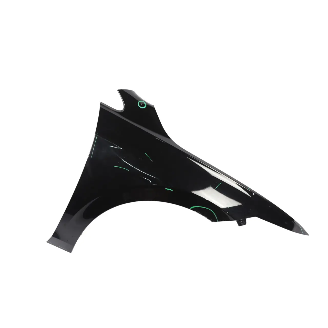 VW Golf R CD1 Wing Panel Fender Front Right O/S Deep Black Pearl Effect - C9X