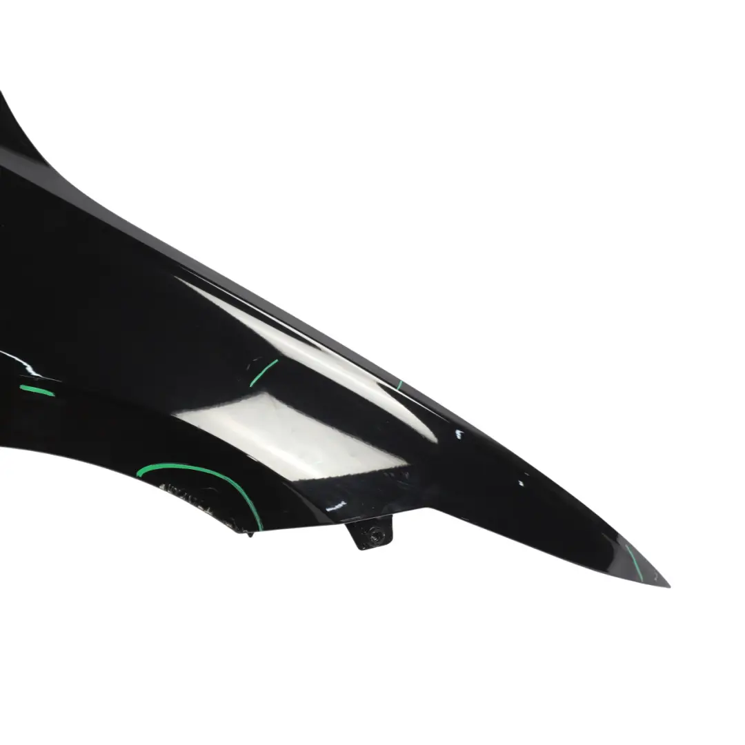 VW Golf R CD1 Wing Panel Fender Front Right O/S Deep Black Pearl Effect - C9X - SKU 5H0821022A-DBL - Part number 5H0821022A