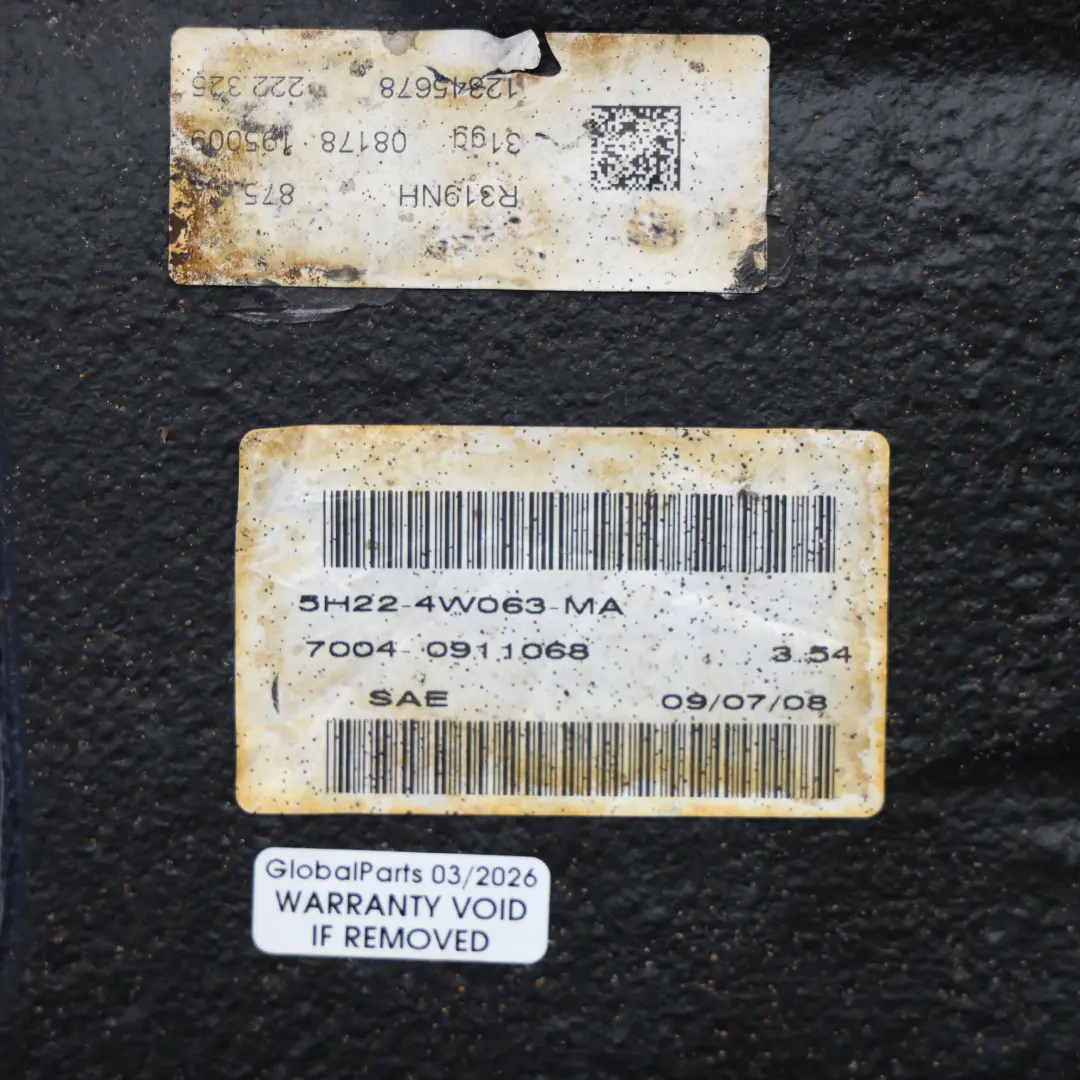 Land Rover Discovery Sport Diferencial Trasero GARANTIA - SKU 5H22-4W063-MA - Número de pieza 5H22-4W063-MA