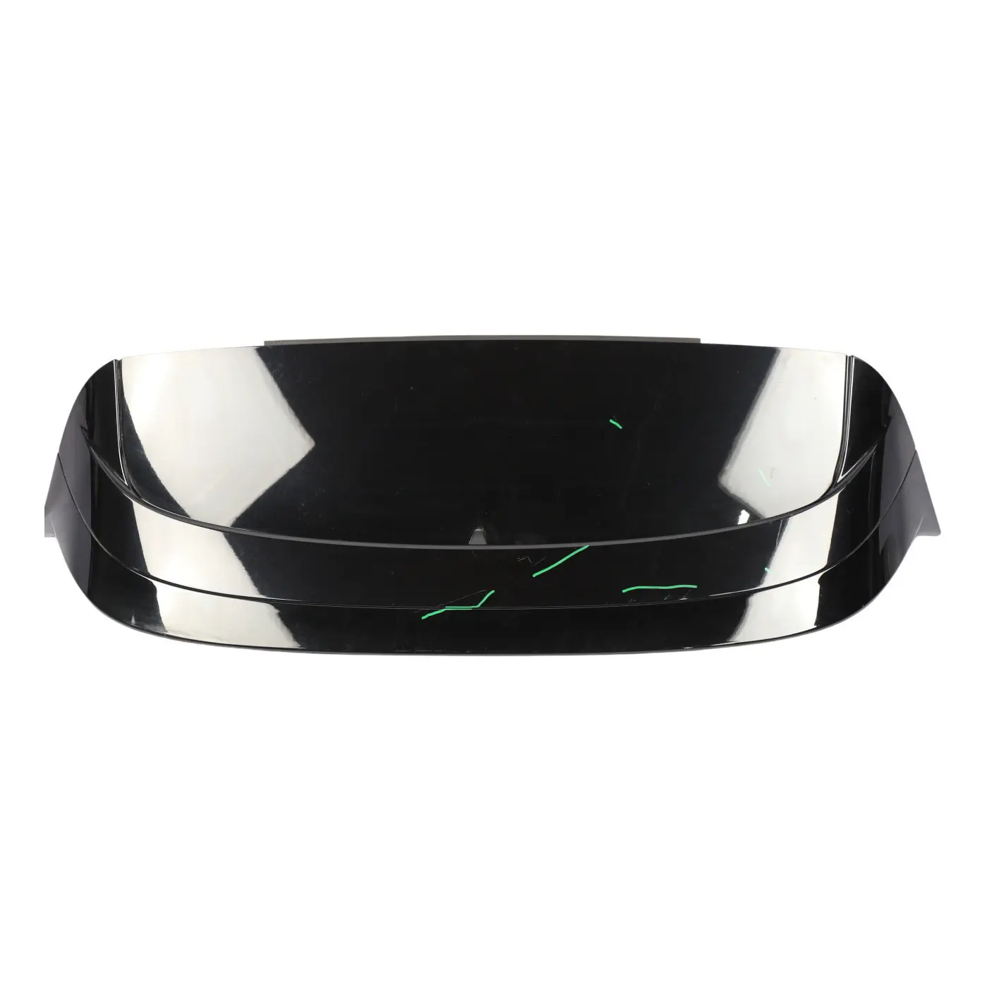 VW Golf Mk8 R Rear Spoiler Boot Tailgate Trim Panel Deep Black Pearl  C9X