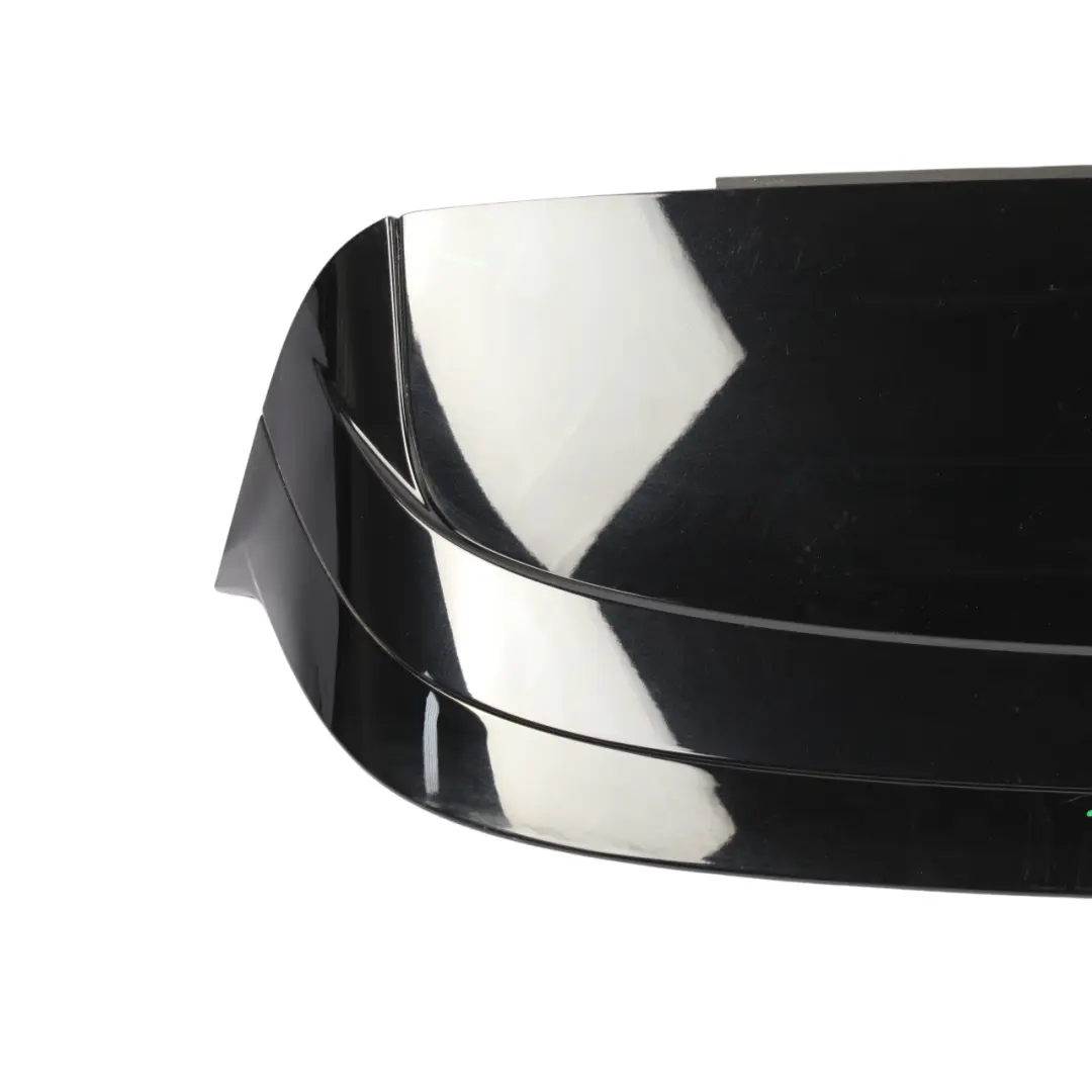 VW Golf Mk8 R Rear Spoiler Boot Tailgate Trim Panel Deep Black Pearl C9X - SKU 5H4827934E-DBL - Part number 5H4827934E
