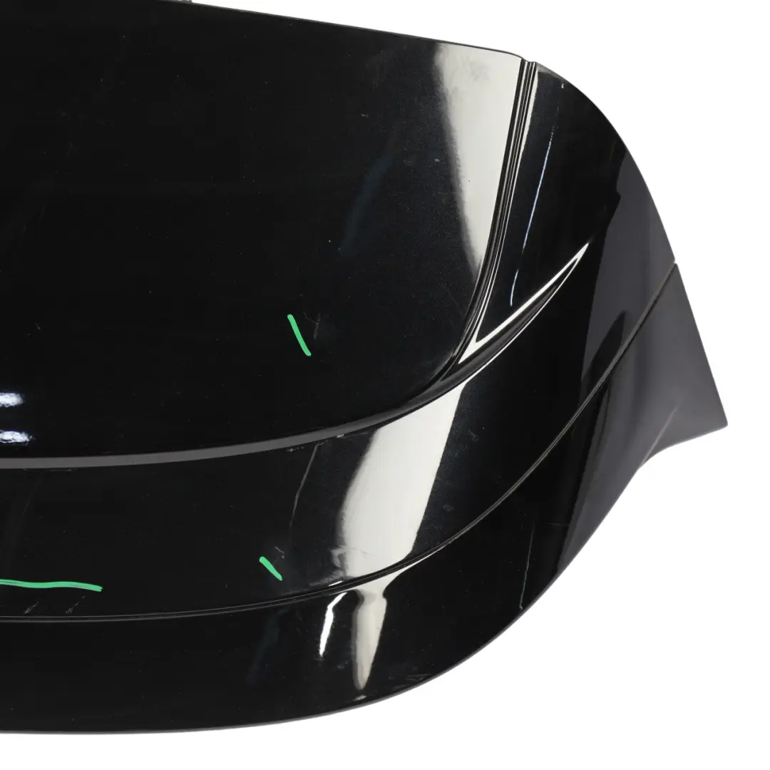 VW Golf Mk8 R Rear Spoiler Boot Tailgate Trim Panel Deep Black Pearl C9X - SKU 5H4827934E-DBL - Part number 5H4827934E